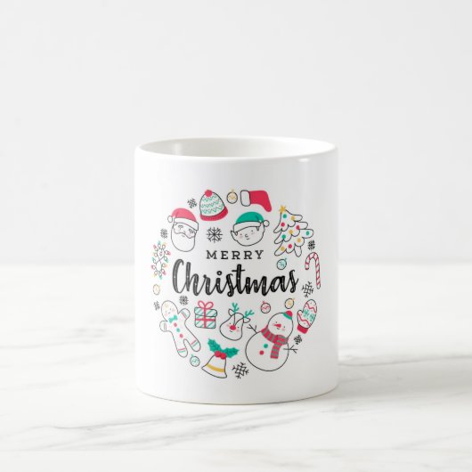 Weihnachts-Tasse Kaffeetasse (Mittel)