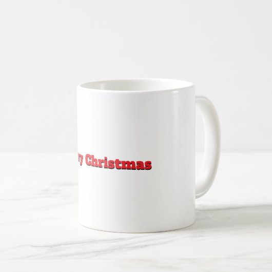 Weihnachts-Tasse Kaffeetasse (VorderseiteRechts)