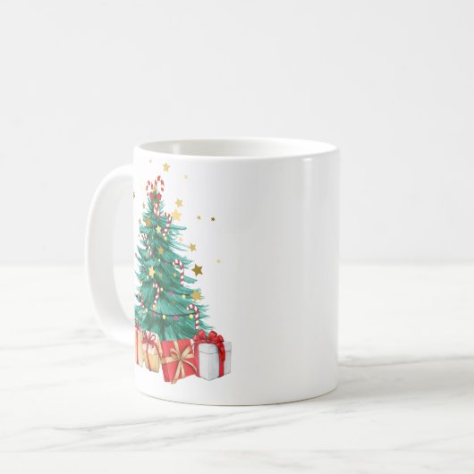Weihnachts-Tasse Kaffeetasse (Vorderseite Links)