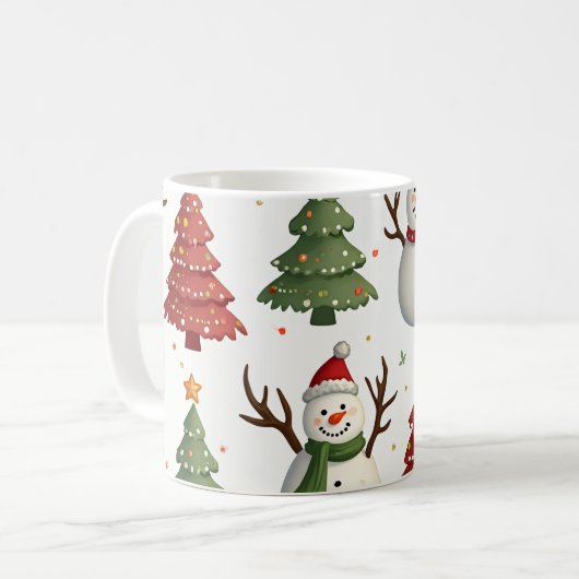 Weihnachts-Tasse Kaffeetasse (Vorderseite Links)