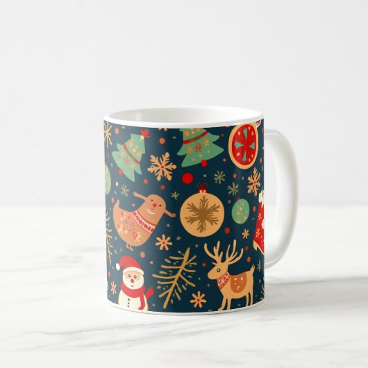 Weihnachts-Tasse Kaffeetasse (VorderseiteRechts)