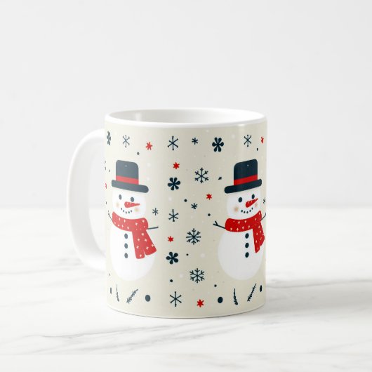 Weihnachts-Tasse Kaffeetasse (Vorderseite Links)