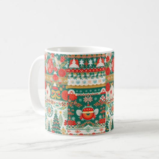 Weihnachts-Tasse Kaffeetasse (Vorderseite Links)