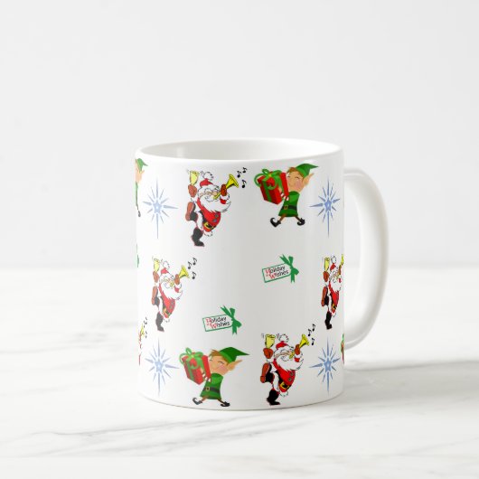 Weihnachts-Tasse Kaffeetasse (VorderseiteRechts)
