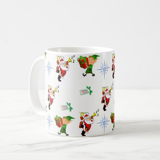 Weihnachts-Tasse Kaffeetasse (Vorderseite Links)