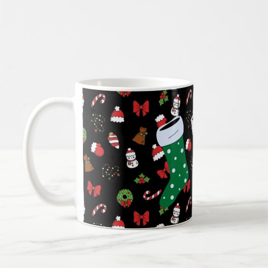 Weihnachts-Tasse Kaffeetasse (Links)