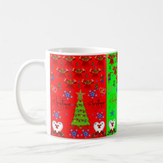 Weihnachts-Tasse Kaffeetasse (Links)