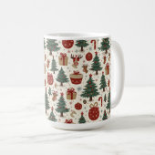 Weihnachts-Tasse Kaffeetasse (VorderseiteRechts)