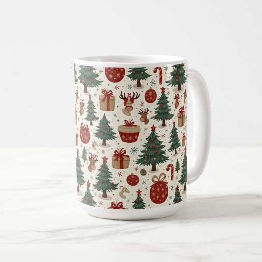 Weihnachts-Tasse Kaffeetasse (VorderseiteRechts)