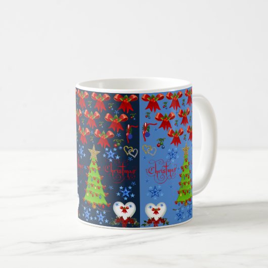 Weihnachts-Tasse Kaffeetasse (VorderseiteRechts)