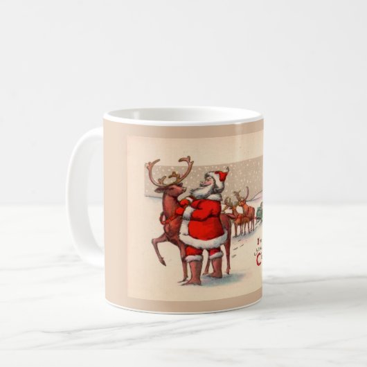 Weihnachts-Tasse Kaffeetasse (Vorderseite Links)