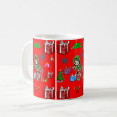 Weihnachts-Tasse Kaffeetasse (Vorderseite Links)