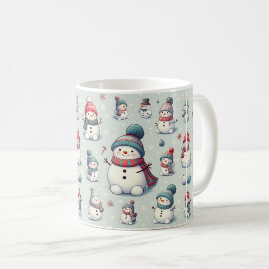 Weihnachts-Tasse Kaffeetasse (VorderseiteRechts)
