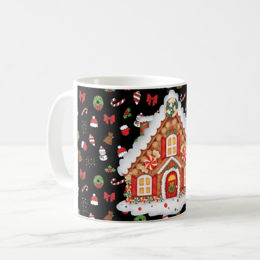 Weihnachts-Tasse Kaffeetasse (Vorderseite Links)