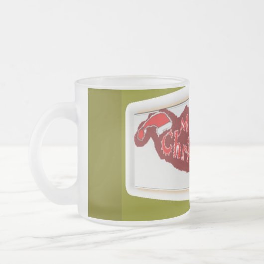 Weihnachts-Tasse Mattglastasse (Links)