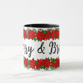 Weihnachts-Tasse | Merry and Bright Pine and Berri Tasse (Zentrum)