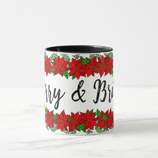Weihnachts-Tasse | Merry and Bright Pine and Berri Tasse (Zentrum)