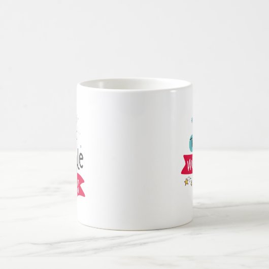 Weihnachts-Tasse mit 2 Designs Kaffeetasse (Mittel)
