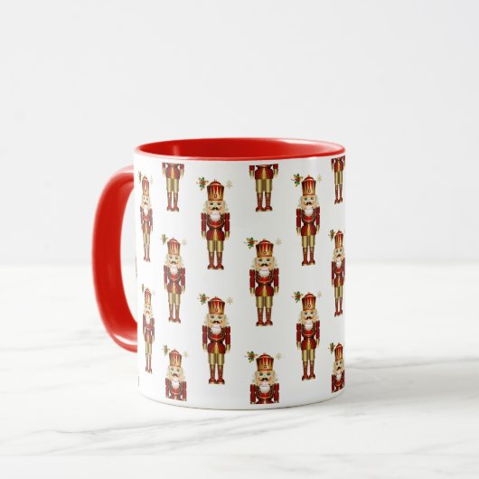 Weihnachts-Tasse Nutcracker Tasse (Vorderseite Links)