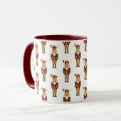 Weihnachts-Tasse Nutcracker Tasse (Vorderseite Links)