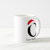 Weihnachts-Tasse "O" Kaffeetasse (VorderseiteRechts)