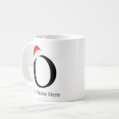 Weihnachts-Tasse "O" Kaffeetasse (Vorderseite Links)