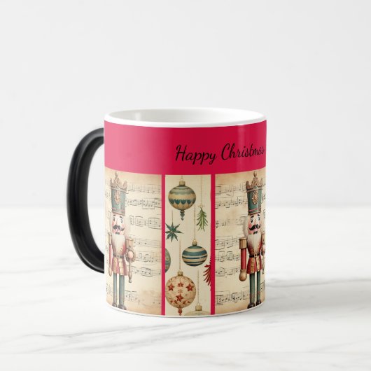 Weihnachts-Tasse - personalisiertes Geschenk - mag Verwandlungstasse (Vorderseite Links)