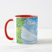 Weihnachts-Tasse, PingPing Pinguin & Snowman. Tasse (Links)