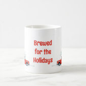 Weihnachts-Tasse | Rustikales Nordic Holiday Desig Kaffeetasse (Mittel)