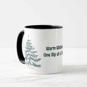 Weihnachts-Tasse   Rustikales Nordic Holiday Desig Tasse