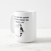 Weihnachts-Tasse | Santa Coffee Tasse | (Vorderseite Links)