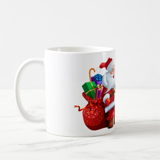 Weihnachts-Tasse-Santa Kaffeetasse (Links)