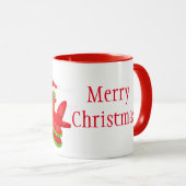 Weihnachts-Tasse-Santa Tasse (VorderseiteRechts)