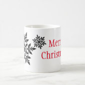 Weihnachts-Tasse-Schneeflocken Kaffeetasse (Mittel)