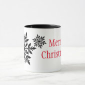 Weihnachts-Tasse-Schneeflocken Tasse (Zentrum)