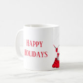 Weihnachts-Tasse-Snowman Kaffeetasse (Vorderseite Links)