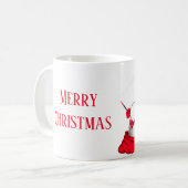 Weihnachts-Tasse-Snowman Kaffeetasse (Vorderseite Links)