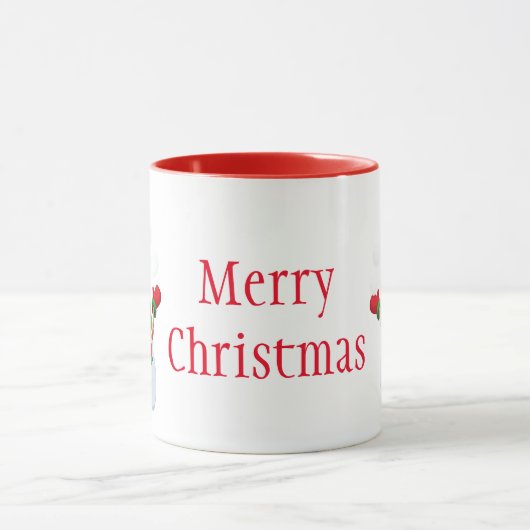 Weihnachts-Tasse-Snowman Tasse (Zentrum)