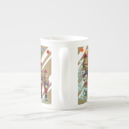 Weihnachts-Tasse, Soldat Porzellantasse (Rückseite)