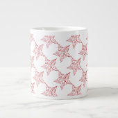 Weihnachts-Tasse, Star Design Jumbo-Tasse (Vorderseite)