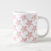 Weihnachts-Tasse, Star Design Jumbo-Tasse (Rechts)