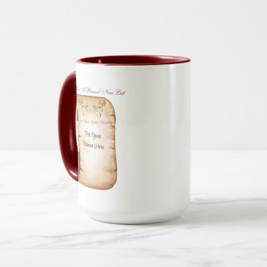 Weihnachts-Tasse Tasse (Vorderseite Links)