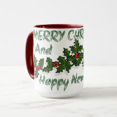 Weihnachts-Tasse Tasse (Vorderseite Links)
