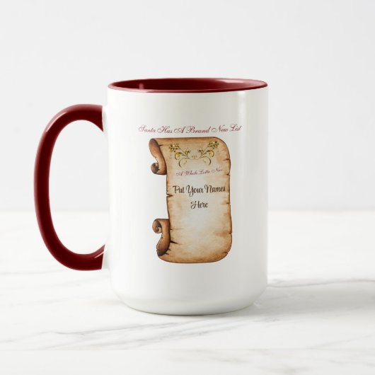 Weihnachts-Tasse Tasse (Links)
