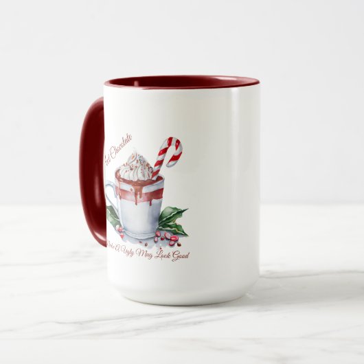 Weihnachts-Tasse Tasse (Vorderseite Links)