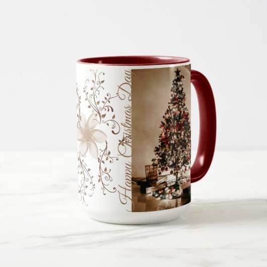 Weihnachts-Tasse Tasse (VorderseiteRechts)
