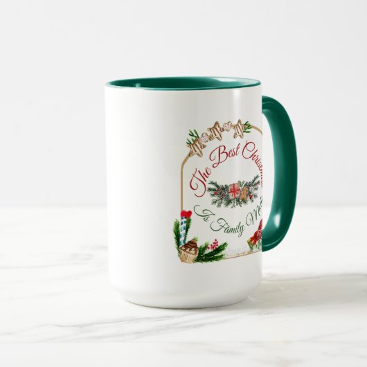 Weihnachts-Tasse Tasse (VorderseiteRechts)