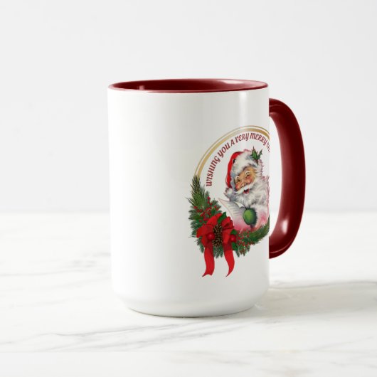 Weihnachts-Tasse Tasse (VorderseiteRechts)