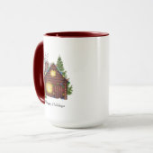 Weihnachts-Tasse Tasse (Vorderseite Links)