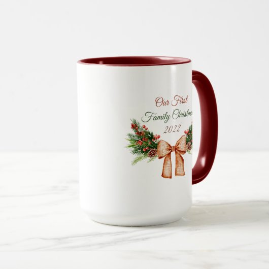 Weihnachts-Tasse Tasse (VorderseiteRechts)